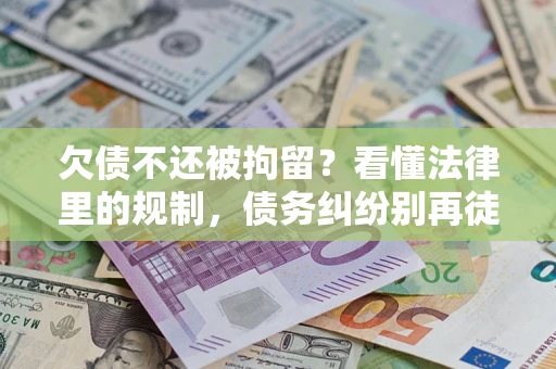 北京欠债不还被拘留？看懂法律里的规制，债务纠纷别再徒劳奔波