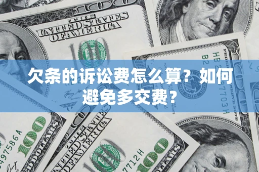 北京欠条的诉讼费怎么算？如何避免多交费？