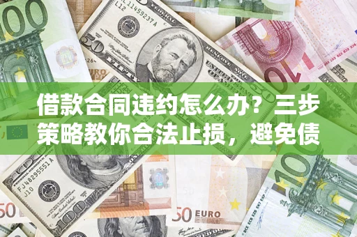 北京借款合同违约怎么办？三步策略教你合法止损，避免债务危机升级