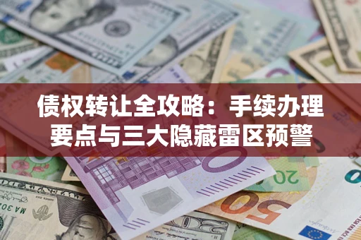 北京债权转让全攻略：手续办理要点与三大隐藏雷区预警