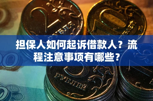 北京担保人如何起诉借款人？流程注意事项有哪些？