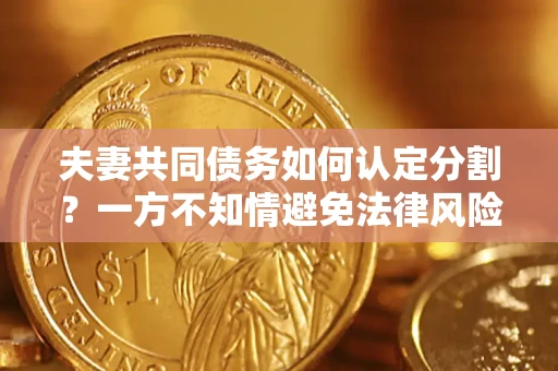 北京夫妻共同债务如何认定分割？一方不知情避免法律风险必看！